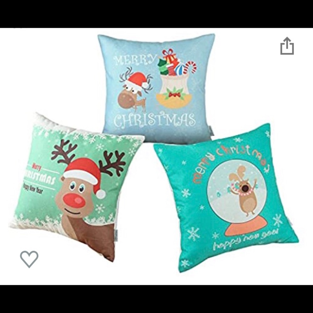 Set of 3 CaliTime Throw Pillow Cover18 X 18 Inches